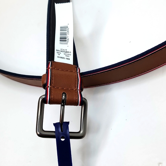 ⭐️TOMMY HILFIGER 💯 BROWN BELT, 42-44 XL - Picture 4 of 9